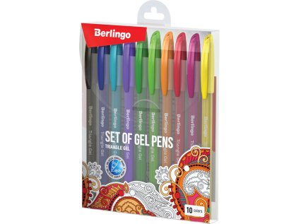BERLINGO sada 10ks gel 0,5mm modrá
