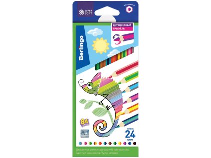 BERLINGO pastelky HEX SuperSoft 12/24b