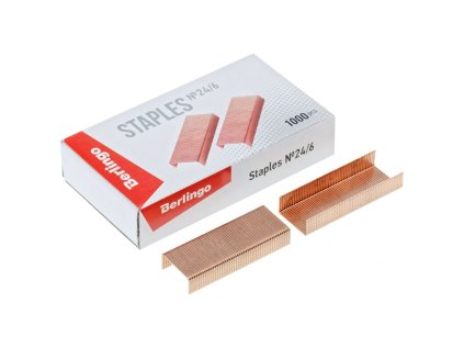 BERLINGO drátky 24/6 1000 ks měděné