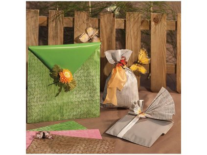 Sáček fólie 40x65 PNP Wood double