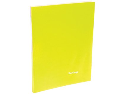 BERLINGO pořadač A4 rychlosv Neon yellow