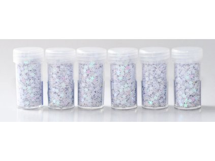 GD čepička bílá se zl. puntíky 6ks