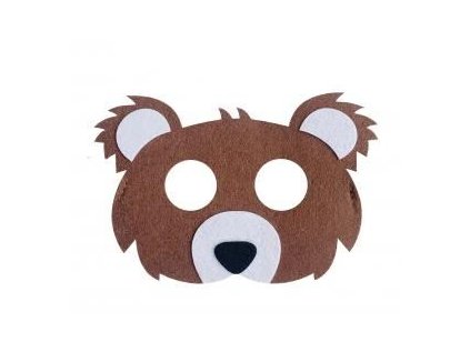 GD Maska filcová méďa YH-MFMI