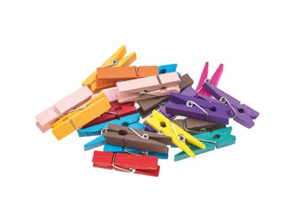 BREWIS kolíčky 3,5cm SPK35 20ks bárevné