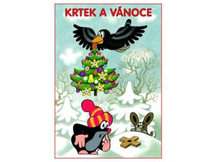 AKIM omalovánky A5 "Krtek a Vánoce"