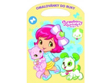 AKIM omalovánky A4 výsek Strawberry baby