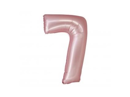 GD balónek fóliový 76cm "7 " růžový