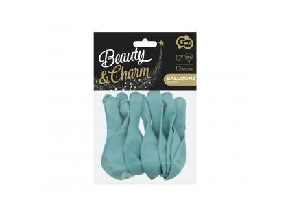 GD balónek BEUTY&CHARM tyrkysové 10ks