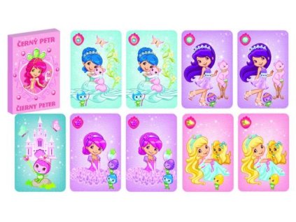 Karty Černý Petr - Strawberry