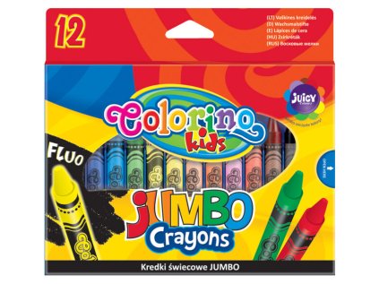 Colorino voskovky 12ks JUMBO