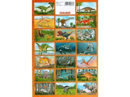 Samolepky Dinosauři