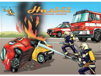 Omalovánky A5 LUX - Hasiči