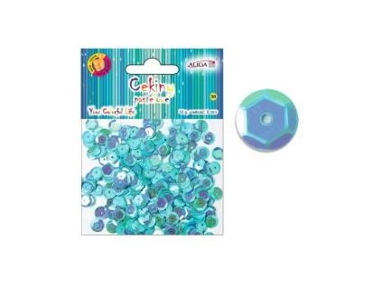 Flitry 10 g pastelově modré