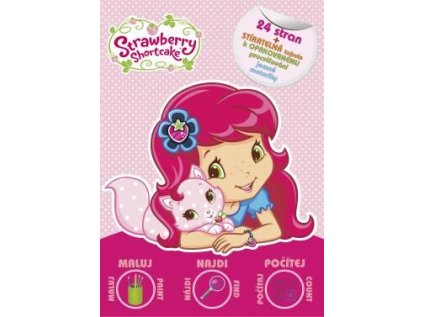 Activity book A4 - Strawberry