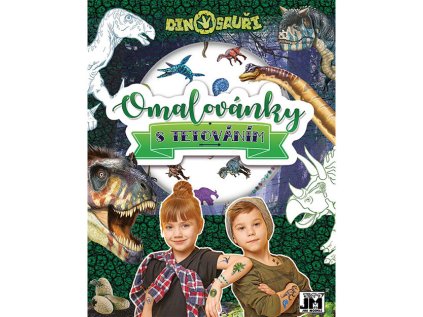 Omalovánky s tetováním - Dino 3234-0