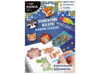 Diamantové samolepkování - zvířátka