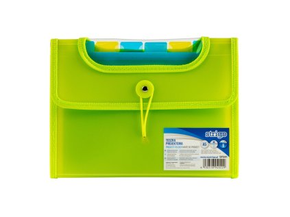Složka A5 s 6 kapsami STRIGO zelená