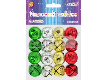 Rolničky MIX barev 1,5 cm 20 ks