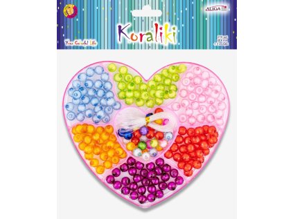 Sada korálků v krabičce 210 ks
