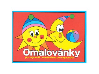 Omalovánky A5 pro nejmenší