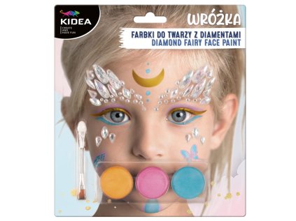 Barvy na obličej - Víla s kamínky
