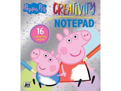 Blok k vybarvení Prasátko Peppa