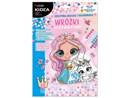 Kreativní mozaika a omalovánky - Víly