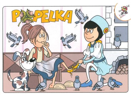 Omalovánky A5 - Popelka