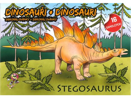 Omalovánky A5 LUX Dinosauři