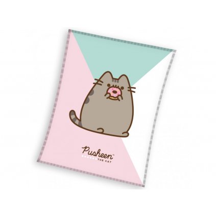 40984 detska deka kocicka pusheen koblizek 150x200