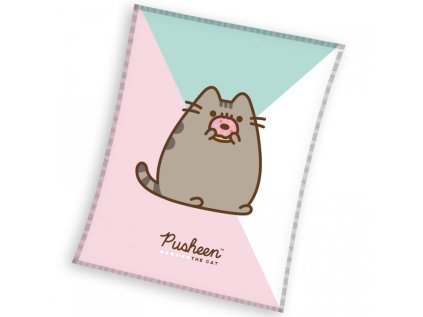 40984 detska deka kocicka pusheen koblizek 150x200