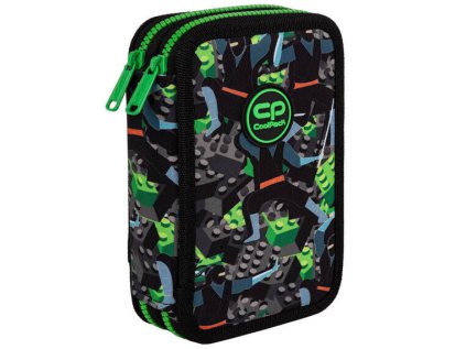 Penál 2 zipy Jumper Kids from the block - vybavený