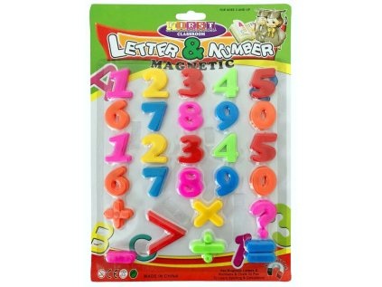 Magnetická čísla na blistru