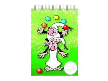 Blok se spirálou A6 Pohádkový svět Z. Smetany