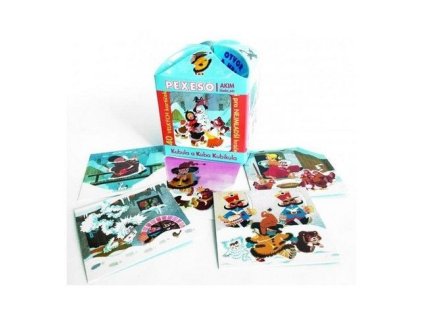 Pexeso v boxu MAXI - Kubula a Kuba