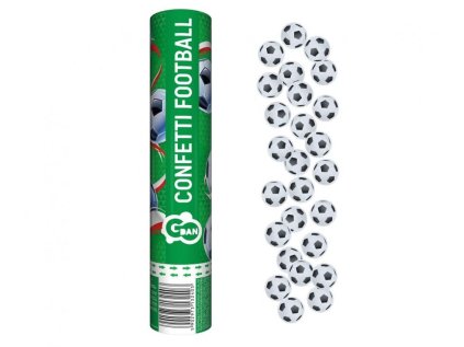 Vystřelovací konfety - fotbalový míč
