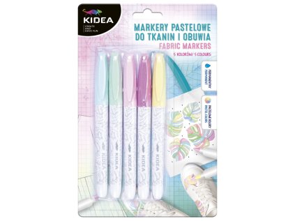 DRF KIDEA marker 5ks textil,obuv pastel