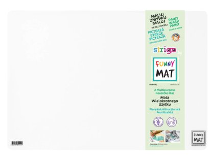 Podložka na kreslení FUNNY MAT - Čistá + pastelky zdarma