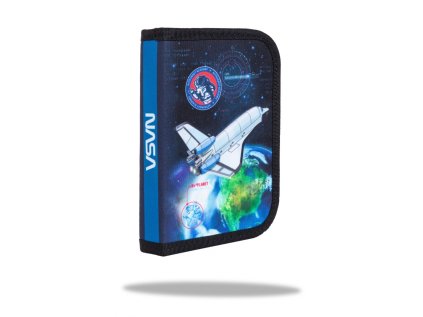 Penál 1 zip Colorino Clipper NASA - prázdný