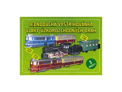 Vystřihovánky ZI Vlaky úzkorozch.drah 3.