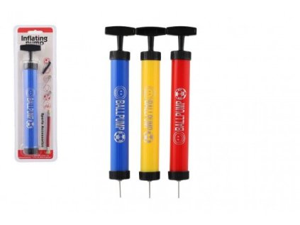 Pumpička plastová 28 cm na blistru s 3 kovovými hroty