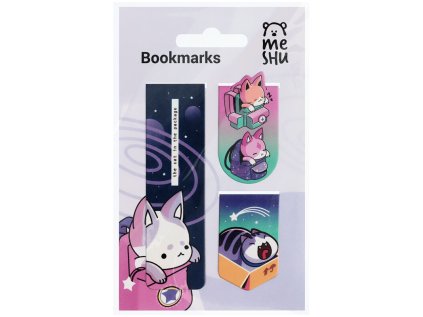 Magnetické záložky MESHU 3ks Catbox