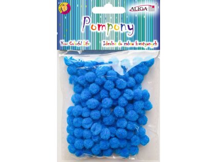 Bambule modré 1 cm 120 ks