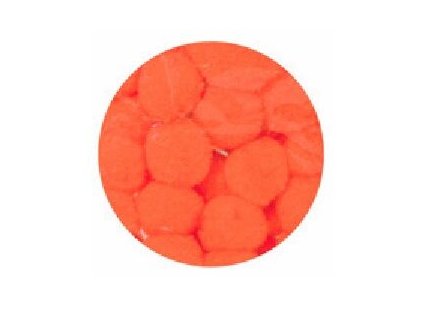 Bambule oranžové 80 ks mix velikosti