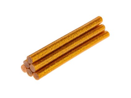 Lepící tyčinka s brokátem zlatá 7mm