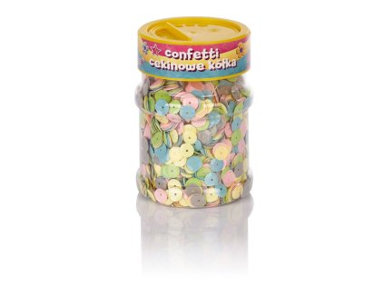 CREATIVO konfetti kolečka pastel 100g