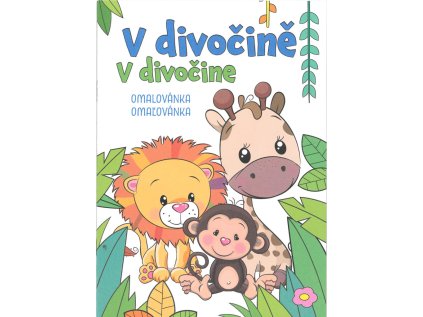 Omalovánky A5 V divočině