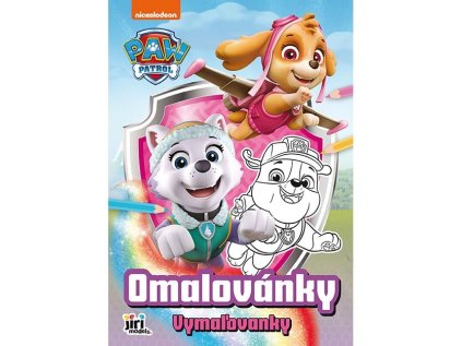 Omalovánky A4 - Tlapková patrola