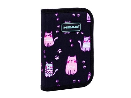 Penál 1zip Lovely Kitty - prázdný 1 zip 2kl