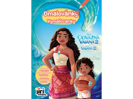 Omalovánky A5+ Vaiana 2